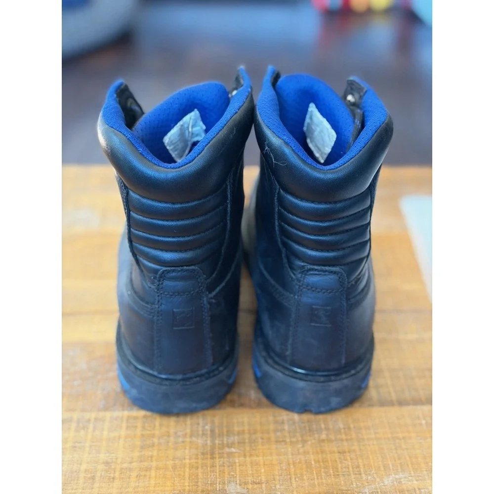 Chinook Work‎ Boots Men's Size 11.5 Oil Rigger Steel Toe Leather Upper Black